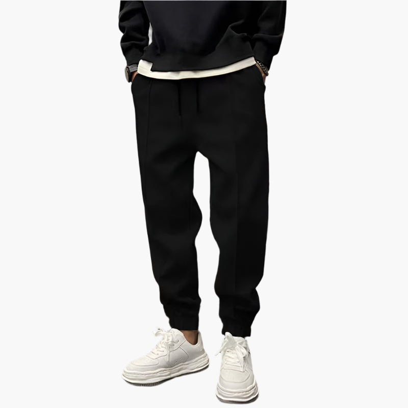 Men's Urban Tapered Jogger Pants for Sports and Leisure