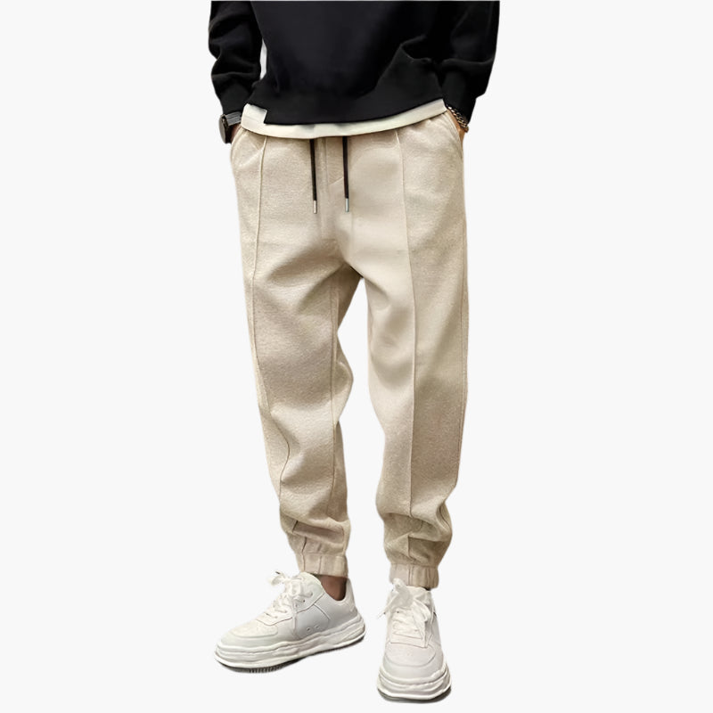 Men's Urban Tapered Jogger Pants for Sports and Leisure