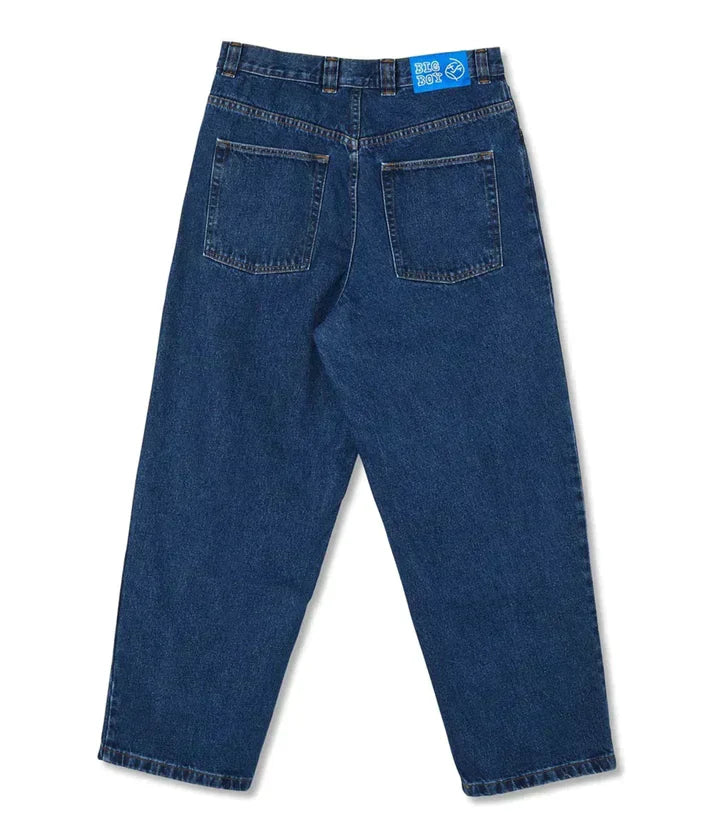 Men's Baggy Wide Fit Jeans for Urban Streetwear and Skateboarding