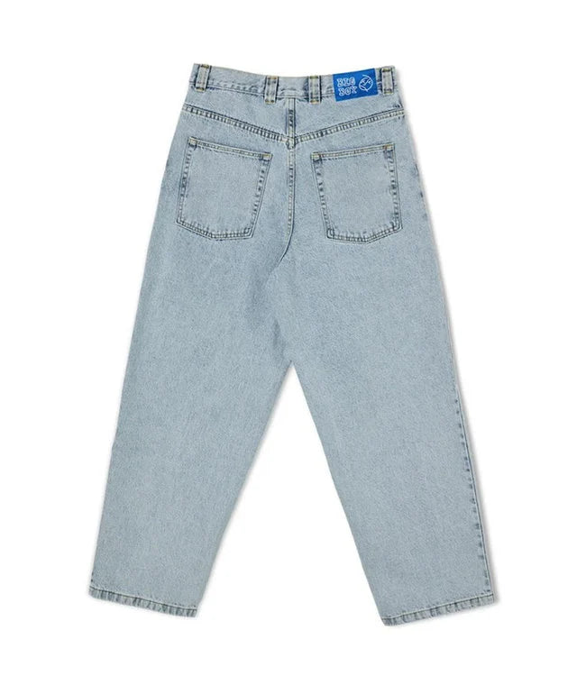 Men's Baggy Wide Fit Jeans for Urban Streetwear and Skateboarding