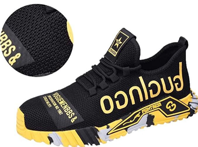 Men's Sport-Style Safety Work Shoes – Modern Protective Sneakers for Construction and Outdoor
