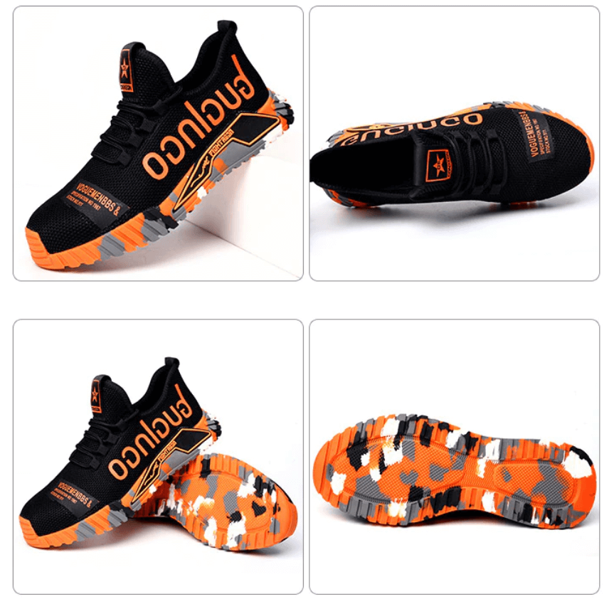 Men's Sport-Style Safety Work Shoes – Modern Protective Sneakers for Construction and Outdoor