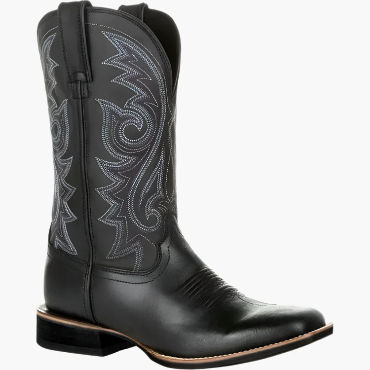 Men's Classic Western Cowboy Boots for Everyday and Outdoor Use