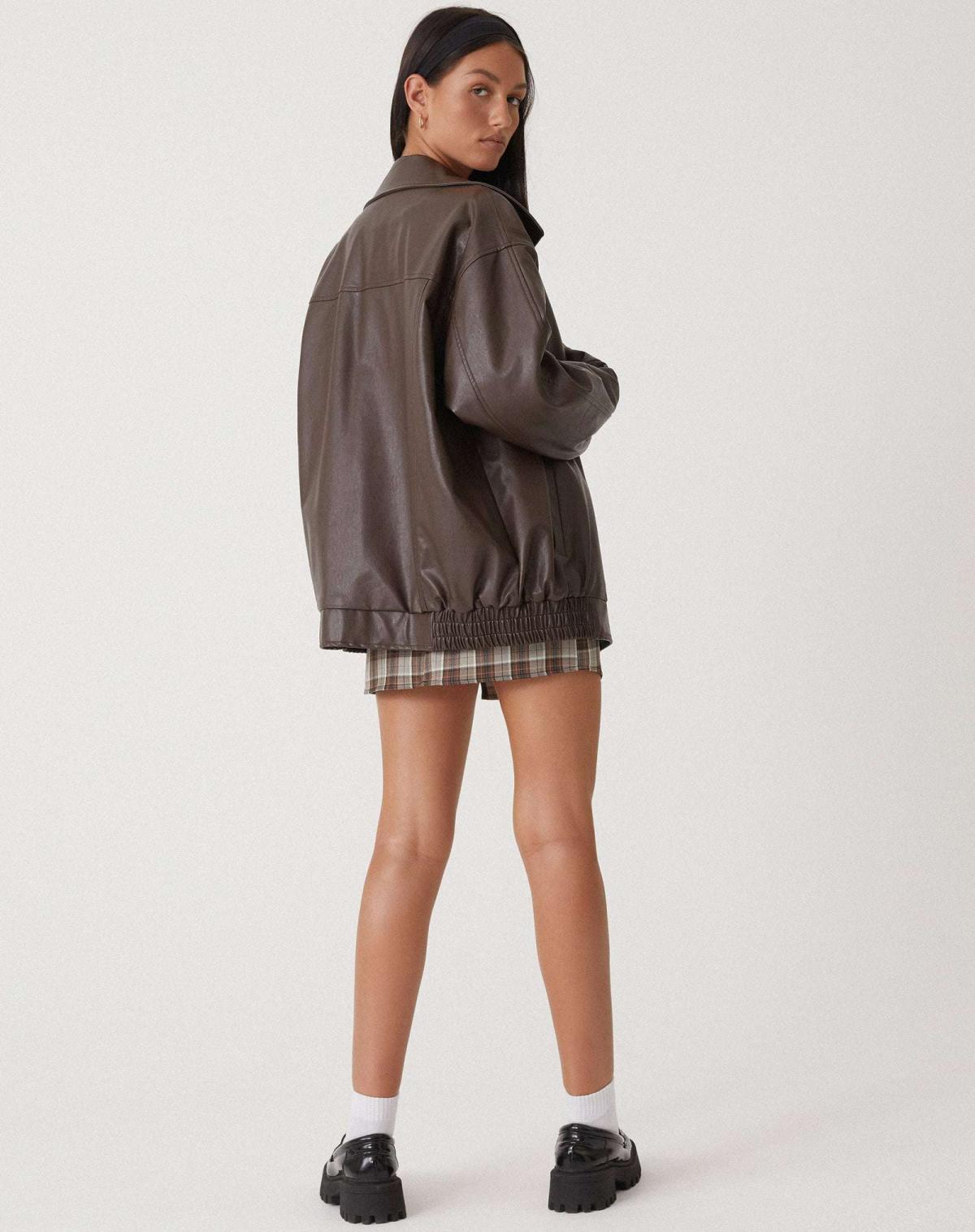 Women's Oversized Trendy Bomber Jacket for Urban Street Style