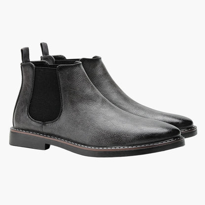 Men's Chelsea Boots Classic Slip-On Dress Ankle Boots for Versatile Style