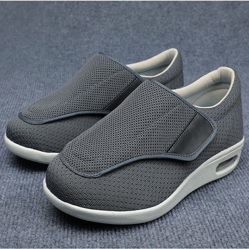 Men's Orthopedic Diabetic Comfort Shoes with Easy Hook-and-Loop Closure – Wide Fit for Swollen or Sensitive Feet