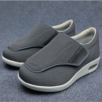 Men's Orthopedic Diabetic Comfort Shoes with Easy Hook-and-Loop Closure – Wide Fit for Swollen or Sensitive Feet