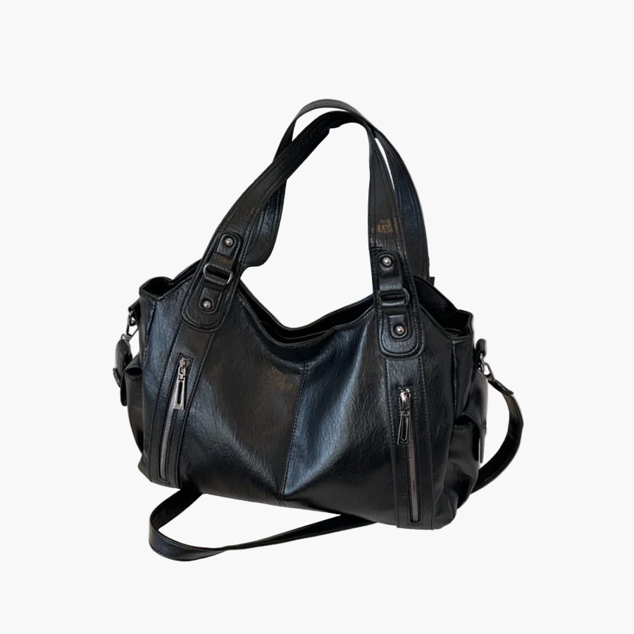Women's Vintage Style Everyday Shoulder Bag – Fashionable & Functional Handbag for Work, Travel, and Casual Outings