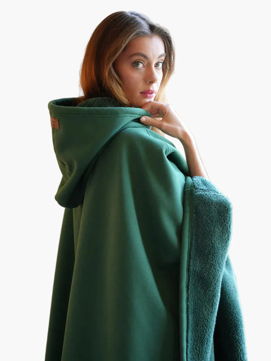 Women's Oversized Hooded Lounge Blanket – Cozy Relaxation Hoodie