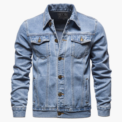 Men's Classic Denim Jacket – Timeless Style for Everyday and Urban Looks