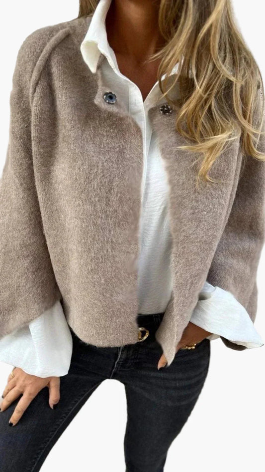 Women's Modern Short Jacket – Elegant Business & Casual Style