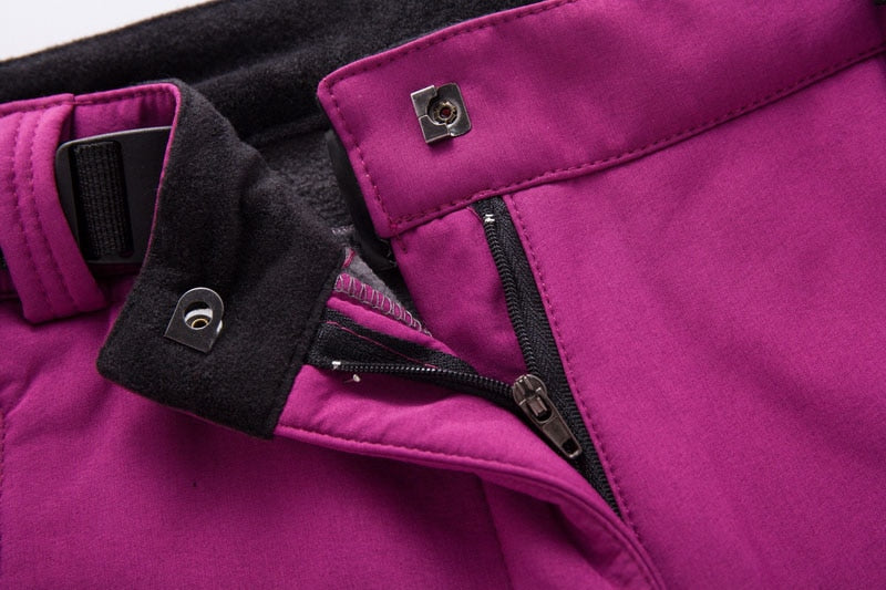 Women's Outdoor Hiking Pants Waterproof Windproof Trekking Adventure Style