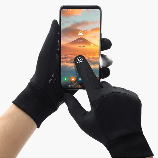 Men's Touchscreen Winter Gloves for Outdoor Sports and Everyday Use