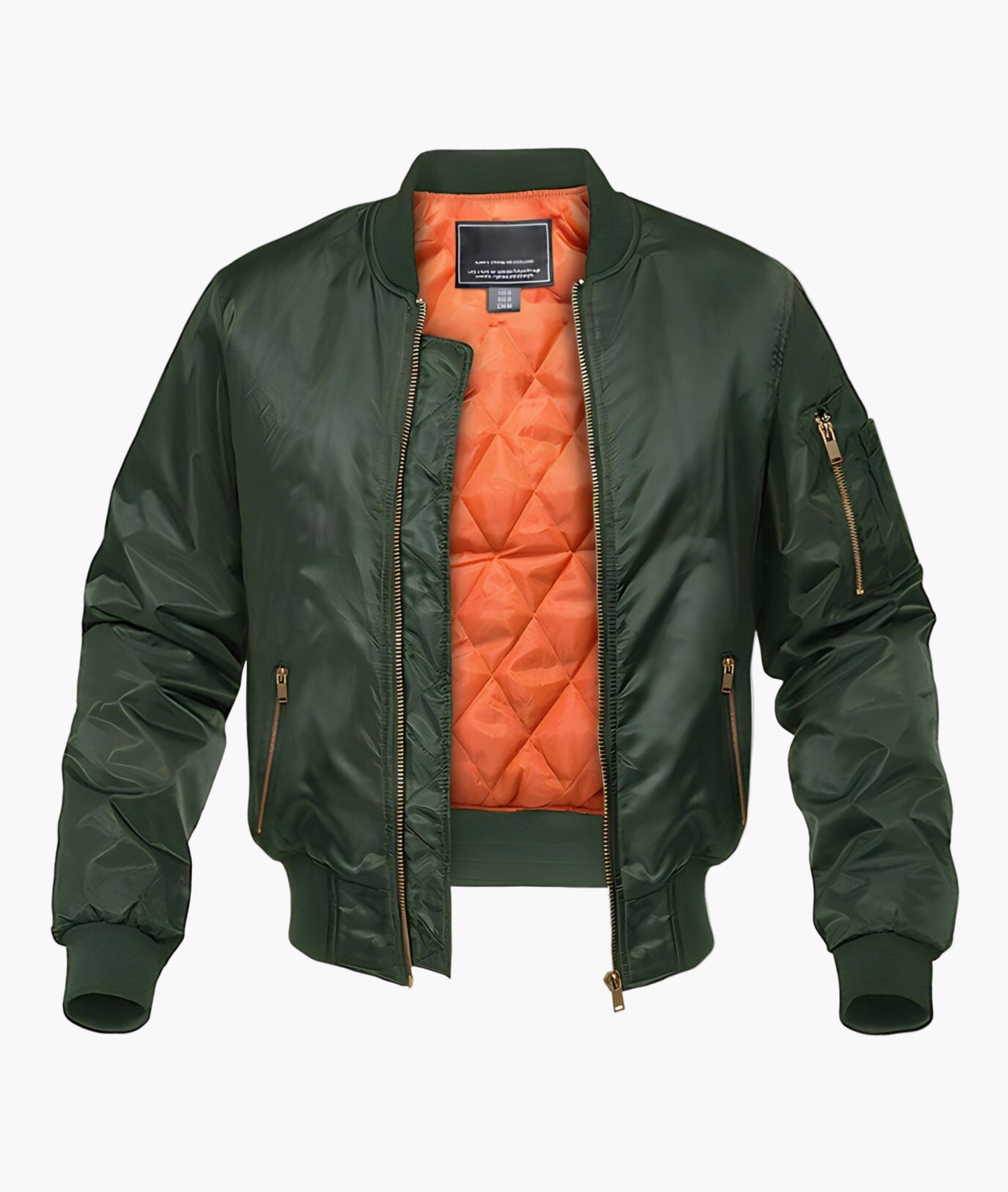 Men's Urban Bomber Jacket Relaxed Fit Casual Street Style
