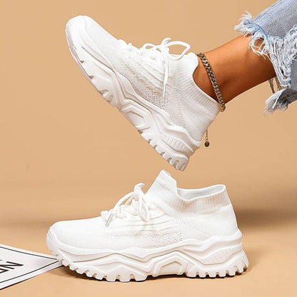 Women's Chunky Fashion Sneakers – Trendy Everyday Walking Shoes
