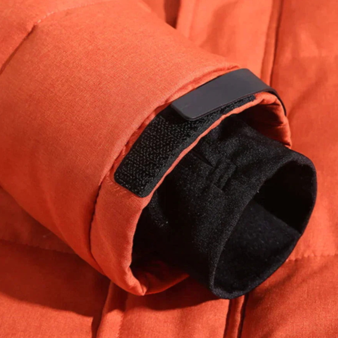 Men's Winter Puffer Jacket with Hood – Urban Outdoor Style, Warm & Functional