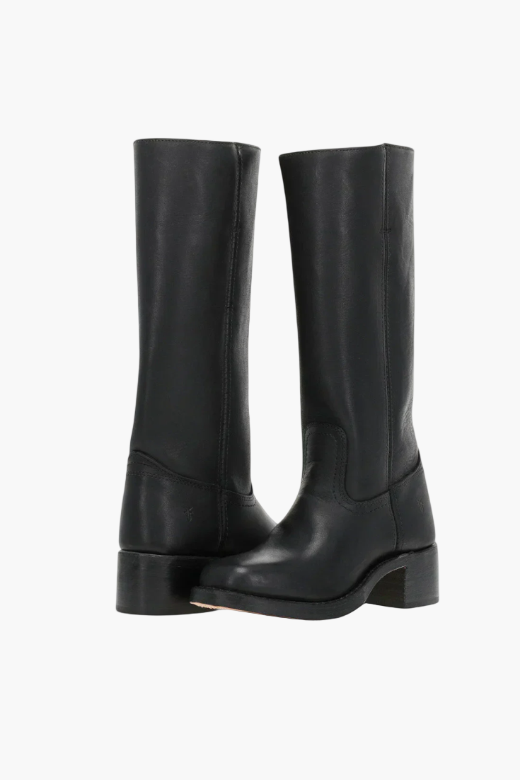 Women's Classic Block Heel Knee-High Boots for Everyday and Office Style