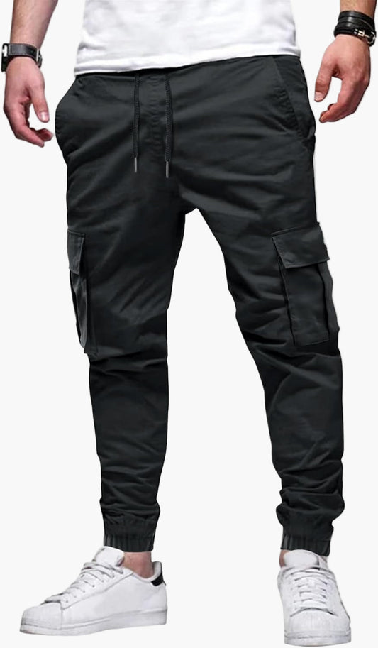 Men's Modern Cargo Jogger Pants for Sports and Casual Wear
