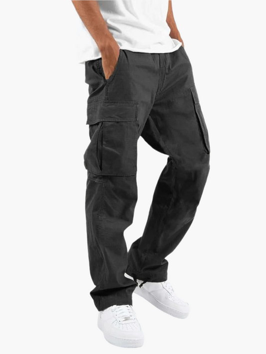 Men's Cargo Pants Relaxed Fit with Large Utility Pockets for Everyday and Streetwear