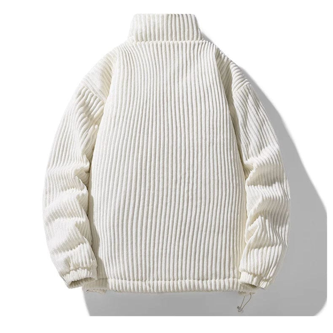 Men's Classic Corduroy Puffer Jacket – Casual Winter Streetwear