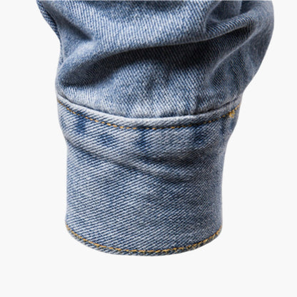 Men's Classic Denim Jacket – Timeless Style for Everyday and Urban Looks