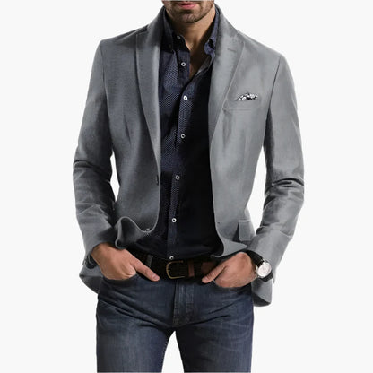 Men's Classic Business Casual Blazer – Versatile Modern Suit Jacket for Office, Events & Everyday Style