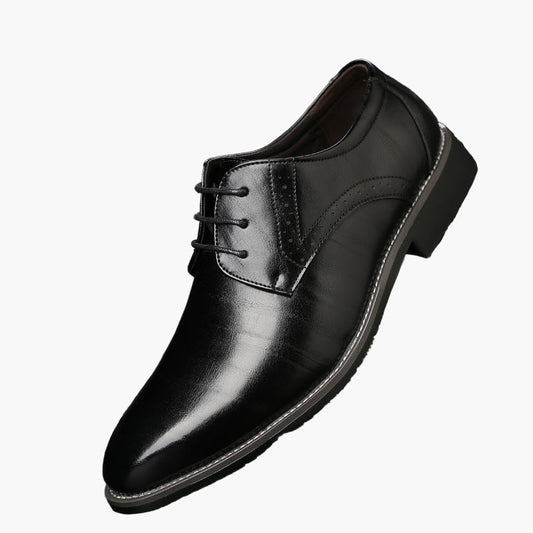 Men's Classic Business Derby Dress Shoes for Office and Formal Events