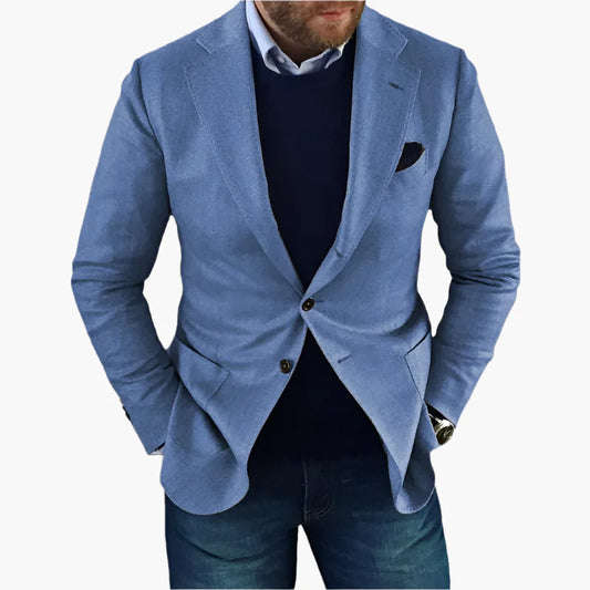Men's Classic Business Casual Blazer – Versatile Modern Suit Jacket for Office, Events & Everyday Style