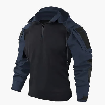 Men's Tactical Outdoor Jacket – Sporty Functional Windbreaker for Hiking, Urban & Adventure