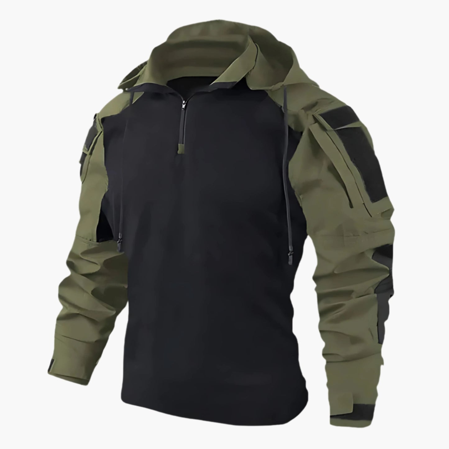 Men's Tactical Outdoor Jacket – Sporty Functional Windbreaker for Hiking, Urban & Adventure
