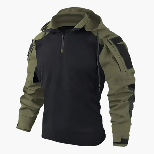 Men's Tactical Outdoor Jacket – Sporty Functional Windbreaker for Hiking, Urban & Adventure