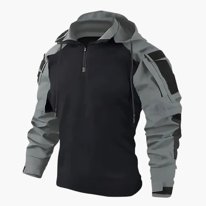 Men's Tactical Outdoor Jacket – Sporty Functional Windbreaker for Hiking, Urban & Adventure