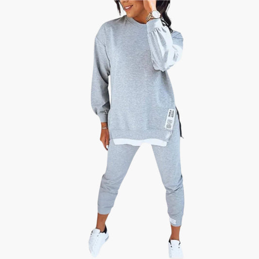 Women's Loungewear Set – Relaxed Fit Tracksuit for Everyday Comfort and Leisure