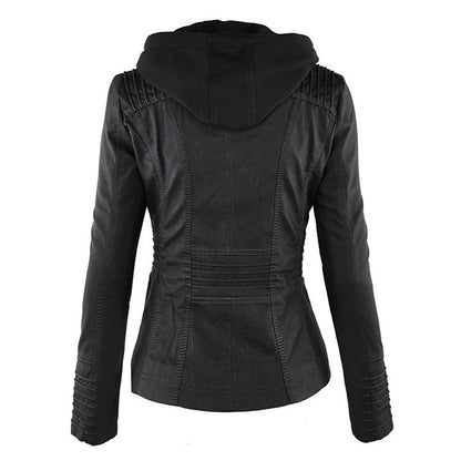 Women's Fashion Hooded Zip-Up Jacket for Everyday Style and Versatility