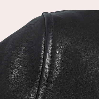 Men's Biker Style Versatile Fashion Jacket for Everyday and Transitional Wear