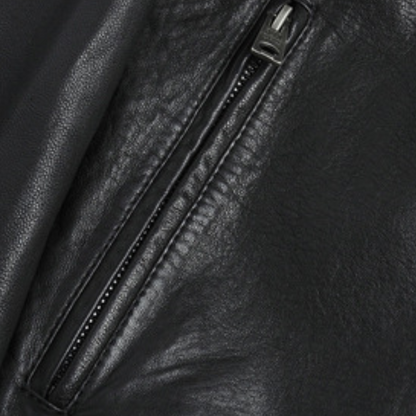 Men's Biker Style Versatile Fashion Jacket for Everyday and Transitional Wear