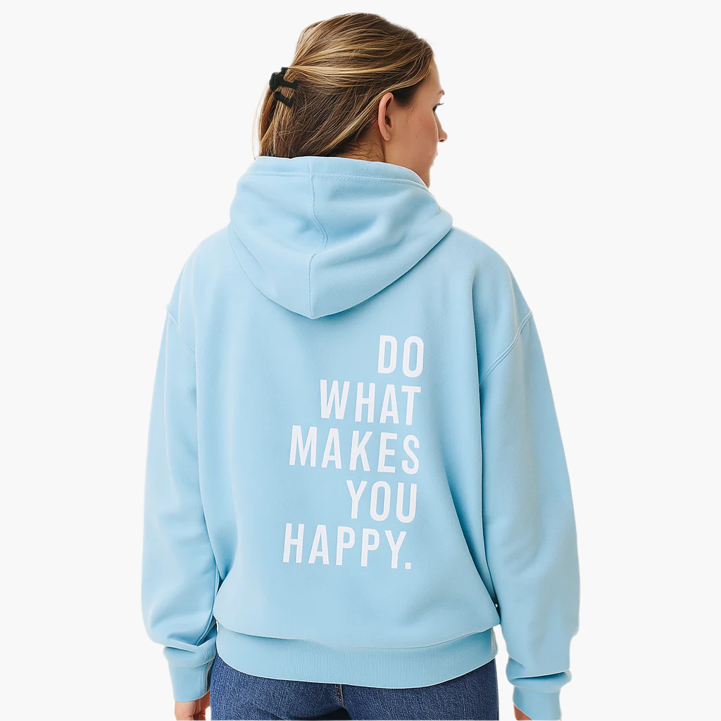 Women's Inspirational Slogan Hoodie Casual Relaxed Fit
