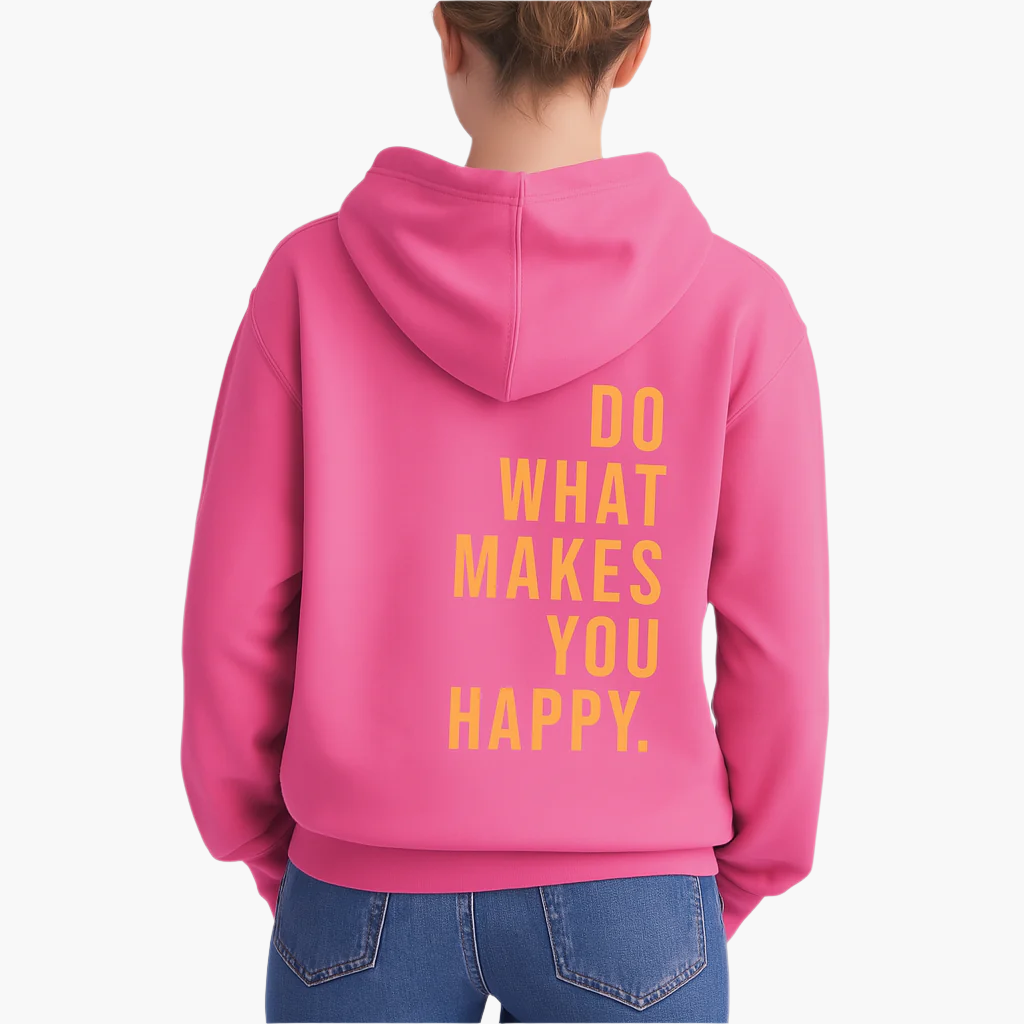 Women's Inspirational Slogan Hoodie Casual Relaxed Fit