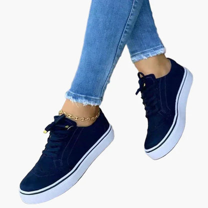Women's Orthopedic Lace-Up Casual Sneakers – Everyday Comfort & Support