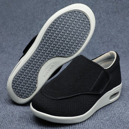 Men's Orthopedic Diabetic Comfort Shoes with Easy Hook-and-Loop Closure – Wide Fit for Swollen or Sensitive Feet
