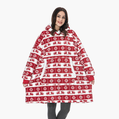 Women's Cozy Oversized Hoodie Blanket with Hood – Lounge & Relaxation Wear