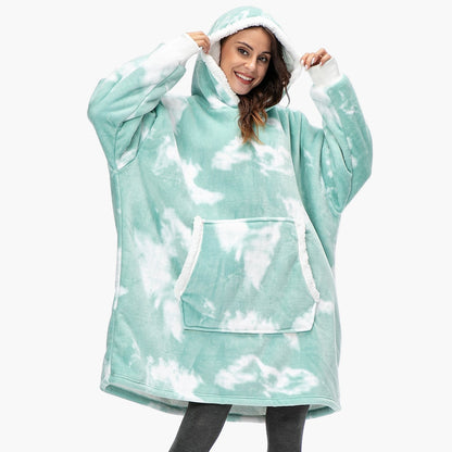 Women's Cozy Oversized Hoodie Blanket with Hood – Lounge & Relaxation Wear