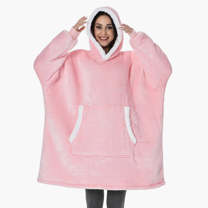 Women's Cozy Oversized Hoodie Blanket with Hood – Lounge & Relaxation Wear