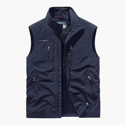 Men's Outdoor Utility Vest Sleeveless Travel and Adventure Style