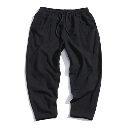 Men's Relaxed Fit Cropped Summer Pants Casual Urban Style