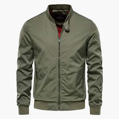 Men's Lightweight Bomber Jacket for Casual and Office Style