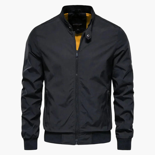 Men's Lightweight Bomber Jacket for Casual and Office Style