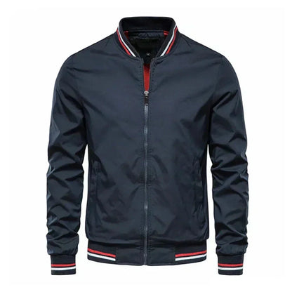 Men's Classic Sport Bomber Jacket – Stylish Everyday Lightweight Outerwear