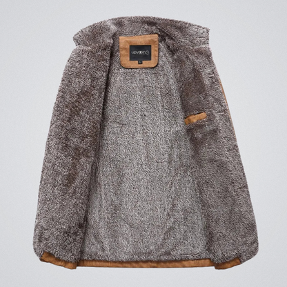 Men's Winter Parka Jacket with Faux Fur Lining – Urban Style, Warmth for Cold Weather