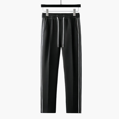 Men's Athletic Tracksuit Set – Modern Sporty Style with Zip Jacket and Training Pants